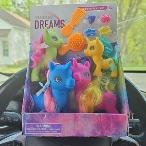 Unicorn Play Set - Multicolor